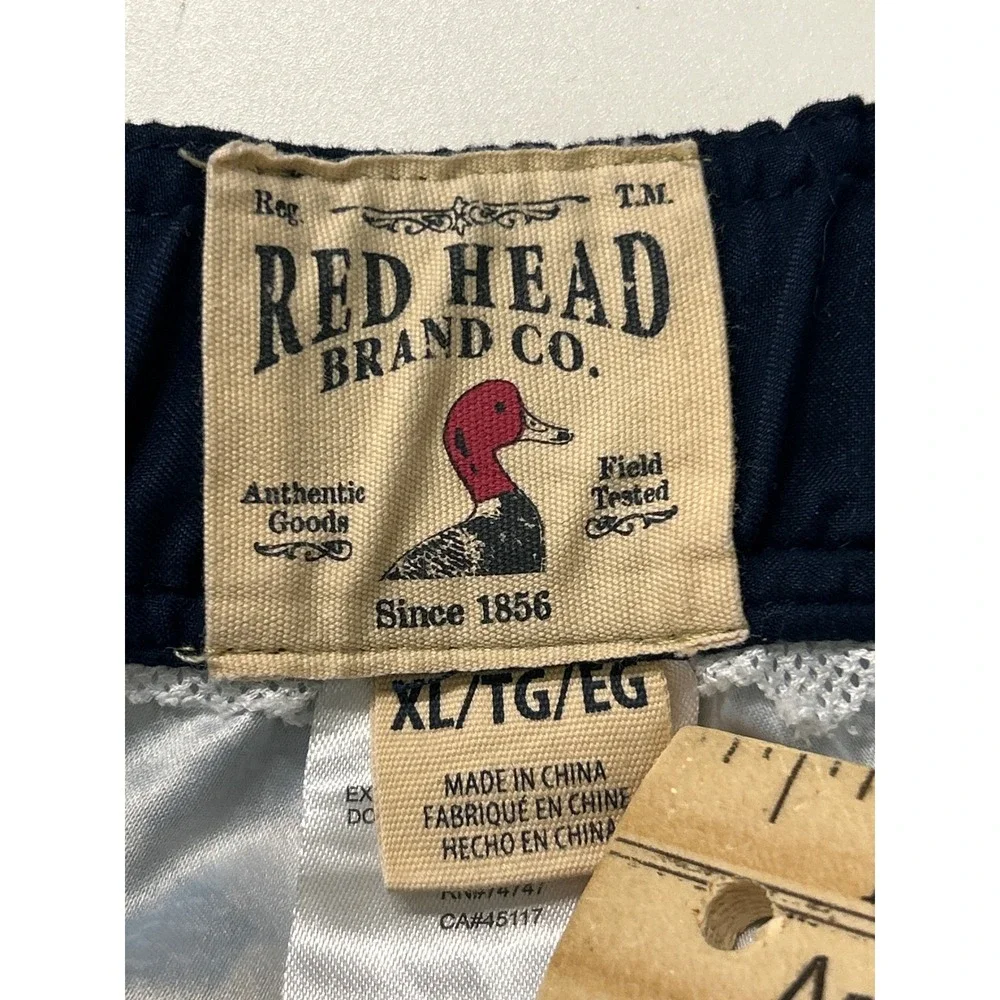 Red Head Brand‎ Co Mens Board Shorts American Flag Print Swim Trunks Size XL